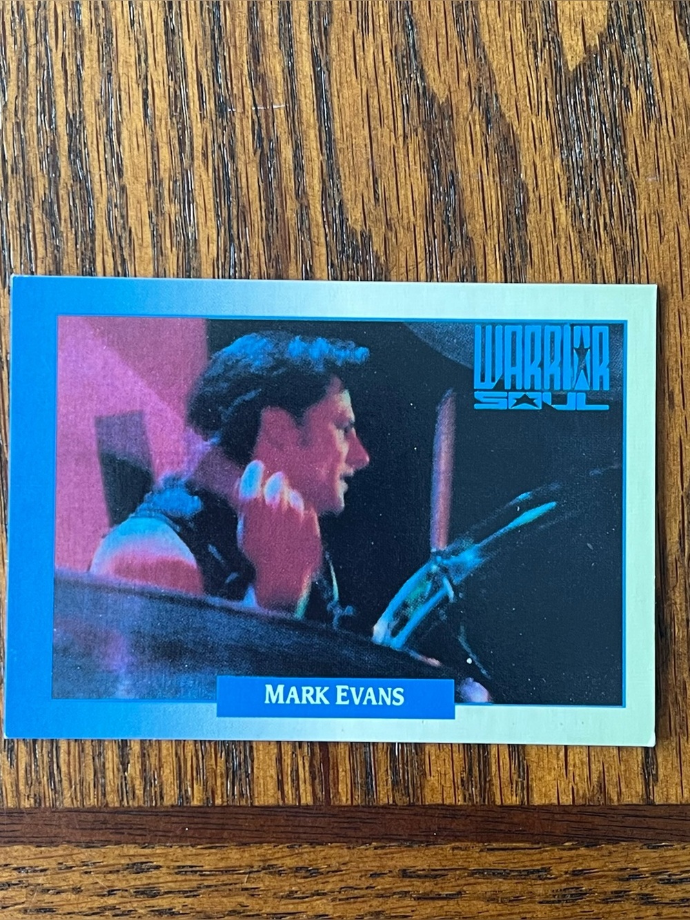 Brockum RockCards Warrior Soul Mark Evans Trading Card 142 1991